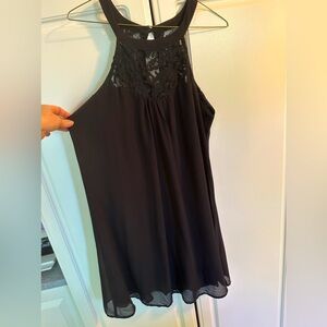 Fun, flirty black summer dress or cover up